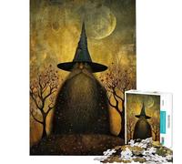 Puzzle da 1000 pezzi per ragazzi con un mago nella foresta incantata Gioco rilassante per adulti ideale per divertimento in famiglia perfetto per compleanni e Natale (dimensioni 38x52cm)