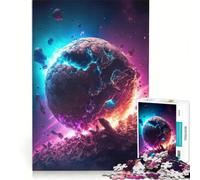 Puzzle da 1000 pezzi per ragazzi Cosmic Bang, gioco impossibile, sfida difficile, regalo per amici e familiari 38x52cm