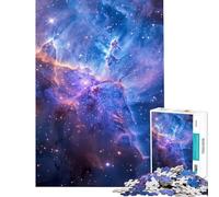 Puzzle da 1000 pezzi per ragazzi "Cosmic Winter Wonderland" ideale per compleanni e Natale Migliora la memoria e riduce lo stress Adatto a partire dai 14 anni (38x52cm)