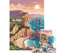 Puzzle da 1000 pezzi per ragazzi Costa dei Dodici Apostoli stimola la mente divertente per tutta la famiglia gioco educativo per ragazzi dai 14 anni in su (50x75cm)
