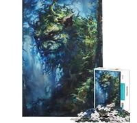 Puzzle da 1000 pezzi per ragazzi creature della foresta puzzle per adulti giocattolo fai da te analisi e logica regalo di compleanno e unico (dimensioni 50x75cm)