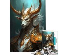 Puzzle da 1000 pezzi per ragazzi creature mitologiche e fantastiche giocattolo educativo rilassante regalo di compleanno (dimensioni 50x75cm)