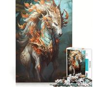Puzzle da 1000 pezzi per ragazzi creature mitologiche e fantastiche giochi educativi assemblaggio di modelli collezione d'artista belle arti 38x52cm