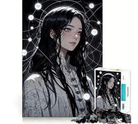 Puzzle da 1000 pezzi per ragazzi "Custode celeste tessitore di costellazioni" Gioco a incastro Attività stimolante per la mente Momento di relax Attività per il compleanno (38x52cm)