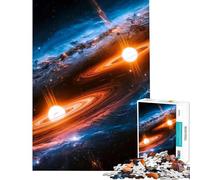 Puzzle da 1000 pezzi per ragazzi "Danza cosmica delle stelle" ideale per compleanni e Natale Divertente e istruttivo gioco educativo per ragazzi dai 14 anni in su 38x52cm