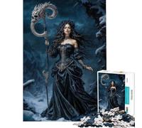 Puzzle da 1000 pezzi per ragazzi dea Morana giocattolo educativo per l'apprendimento gioco che migliora la memoria regalo di compleanno (dimensioni 50x75cm)