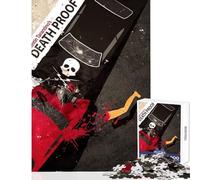 Puzzle da 1000 pezzi per ragazzi Death Proof Q Tarantino giochi rilassanti un'opera d'arte giocattoli decorativi per la casa ottimo regalo per gli appassionati di videogiochi (38x26cm)