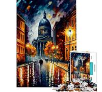 Puzzle da 1000 pezzi per ragazzi di San Pietroburgo a colori impegnativo da completare migliora la memoria giocattolo fai-da-te per ragazzi dai 14 anni in su (50x75cm)
