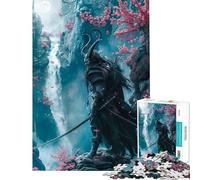 Puzzle da 1000 pezzi per ragazzi Diavolo Samurai Shogun Attività divertenti da fare a casa Gioco educativo di assemblaggio per ragazzi dai 14 anni in su Dimensioni 38x26cm