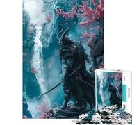 Puzzle da 1000 pezzi per ragazzi Diavolo Samurai Shogun Attività divertenti da fare a casa Gioco educativo di assemblaggio per ragazzi dai 14 anni in su Dimensioni 50x75cm