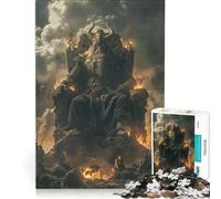 Puzzle da 1000 pezzi per ragazzi, Dio dell'Apocalisse, gioco rilassante, sfida impegnativa, collezione d'artista, belle arti 50x75cm