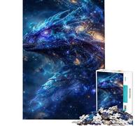Puzzle da 1000 pezzi per ragazzi Drago Galattico Signore Supremo Puzzle per adulti Giochi rilassanti Un'opera d'arte Regalo antistress (Dimensioni 38x26cm)