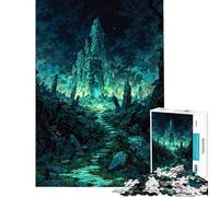 Puzzle da 1000 pezzi per ragazzi Echi dell'Eden sfida impegnativa da completare gioco educativo per famiglie dai 14 anni in su (50x75cm)