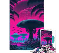 Puzzle da 1000 pezzi per ragazzi Echi di extraterrestri sfida impegnativa da completare decorazione perfetta gioco rilassante per ragazzi dai 14 anni in su (50x75cm)