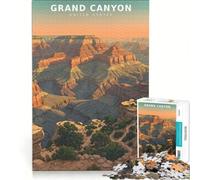 Puzzle da 1000 pezzi per ragazzi Echi di luce solare nel canyon infinito, giocattolo antistress, da assemblare, compleanno e Natale 38x52cm