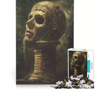 Puzzle da 1000 pezzi per ragazzi Echi di un'epoca dimenticata, giocattolo antistress, da assemblare, compleanno e Natale 38x52cm