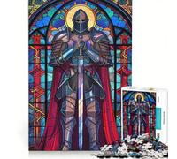 Puzzle da 1000 pezzi per ragazzi, epico, cavaliere, eroe, g iochi per famiglie, ma divertenti e spiritosi, adatto come decorazione da scrivania 50x75cm