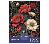 Puzzle Da 1000 Pezzi Per Ragazzi Eternal Poppy Elegance Puzzle Per Adulti Fai Da Te Giocattoli Decorazione Perfetta Regali Unici Per Compleanno E Natale 70x50cm/1000pcs