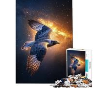 Puzzle da 1000 pezzi per ragazzi Falco Cosmico in Volo ideale per compleanni Natale e divertimento in famiglia Un gioco impossibile per ragazzi dai 14 anni in su 50x75cm