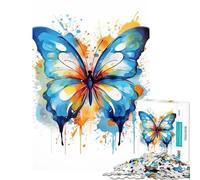 Puzzle da 1000 pezzi per ragazzi farfalla monarca giocattolo educativo rompicapo per tutta la famiglia regalo per compleanni (dimensioni 75x50cm)