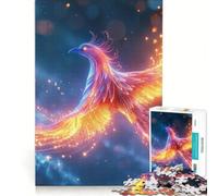 Puzzle da 1000 pezzi per ragazzi "Fenice Radiosa" gioco divertente allena la mente e la mano sfida unica 38x52cm