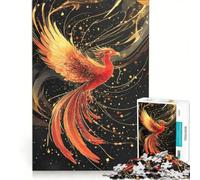 Puzzle da 1000 pezzi per ragazzi Fenice Rossa contro Gioco Impossibile Interazione genitore-figlio Regalo di Natale e compleanno 50x75cm
