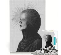 Puzzle da 1000 pezzi per ragazzi figura mistica con luce gioco educativo per divertimento in famiglia regalo per amici e parenti 38x52cm