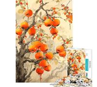 Puzzle da 1000 pezzi per ragazzi frutta stile giapponese vintage difficile e stimolante decorazione per la casa gioco rilassante per ragazzi dai 14 anni in su (38x52cm)