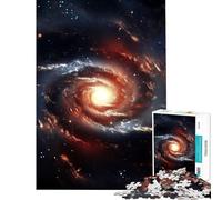 Puzzle da 1000 pezzi per ragazzi galassia a spirale nello spazio sfida per l'intelligenza giocattolo educativo che crea dipendenza migliora la memoria regalo di compleanno (dimensioni 38x52cm)