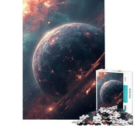 Puzzle da 1000 pezzi per ragazzi galassia e spazio esterno stimolante per lo sviluppo cerebrale decorazione murale per la casa giocattolo adatto a persone dai 14 anni in su (50x75cm)