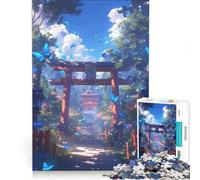 Puzzle da 1000 pezzi per ragazzi Gateway Bliss, gioco impossibile, attività divertenti da fare a casa, compleanno e Natale 38x52cm