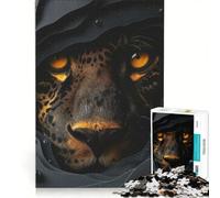 Puzzle da 1000 pezzi per ragazzi, Giaguaro Inafferrabile, gioco per famiglie, divertente e spiritoso, adatto anche come decorazione da scrivania 50x75cm