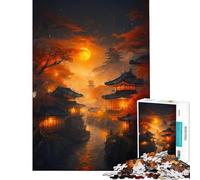 Puzzle da 1000 pezzi per ragazzi Giappone Città dei Sogni Divertimento a casa gioco pratico per migliorare la memoria adatto a partire dai 14 anni (50x75cm)