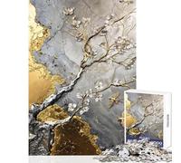 Puzzle da 1000 pezzi per ragazzi Gilded Natures Symphony gioco educativo assemblaggio di modelli giocattolo antistress compleanni e occasioni speciali (38x26cm)