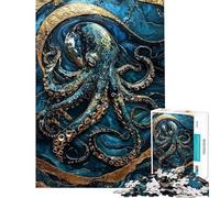 Puzzle da 1000 pezzi per ragazzi Golden Secrets of The Deep Art Puzzle per ragazzi Migliora la memoria Lista dei desideri con Babbo Natale Gioco educativo per famiglie 38x26cm