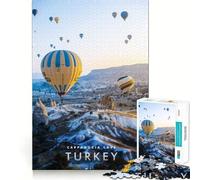 Puzzle da 1000 pezzi per ragazzi,grotta della Cappadocia,gioco di squadra,concentrazione,divertimento,tempo libero,decorazione natalizia da parete (38x26cm)