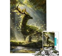 Puzzle da 1000 pezzi per ragazzi Guardiano del Bosco Sacro gioco per ragazzi decorazione da parete difficile e stimolante (dimensioni 38x26cm)
