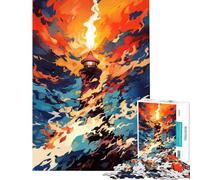 Puzzle da 1000 pezzi per ragazzi "Guardiano della Luce" - Difficile e stimolante - Analisi e logica - Gioco pratico per ragazzi dai 14 anni in su (38x26cm)