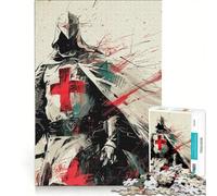 Puzzle da 1000 pezzi per ragazzi "Guerrieri Sacri che Risalgono" giochi per famiglie antistress regalo per amici e parenti 50x75cm