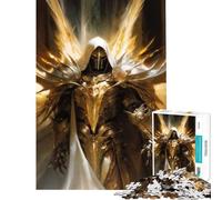 Puzzle da 1000 pezzi per ragazzi Guerriero della Luce Giocattolo educativo Gioco per famiglie Divertimento in famiglia Ottimo regalo per gli amanti dei giochi (Dimensioni 50x75cm)