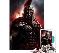 Puzzle da 1000 pezzi per ragazzi guerriero greco gioco divertente giocattolo avvincente per coltivare la pazienza regalo per donne e uomini divertente e spiritoso (dimensioni 38x26cm)