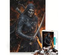Puzzle da 1000 pezzi per ragazzi guerriero immortale persiano gioco rompicapo difficile e stimolante ideale come regalo per tutta la famiglia 38x26cm