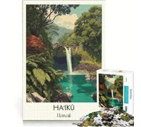 Puzzle da 1000 pezzi per ragazzi, haiku di Maui, giochi per famiglie, antistress, regalo per amici e parenti 50x75cm
