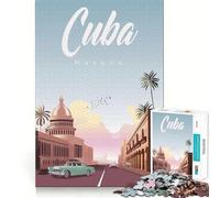 Puzzle da 1000 pezzi per ragazzi Havana Clean Edge Game Focus Game Gift Idle Play Game Christmas Wall Art (38x52cm)