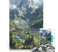Puzzle da 1000 pezzi per ragazzi: I segreti della cattedrale giocattolo fai-da-te migliora la memoria collezione d'artista belle arti 38x26cm