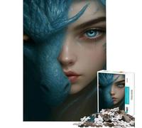 Puzzle da 1000 pezzi per ragazzi "I sussurri del drago" gioco per famiglie sfida per l'intelligenza giocattolo avvincente regalo per il Secret Santa migliora la memoria (dimensioni 38x26cm)