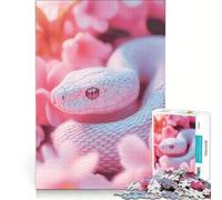 Puzzle da 1000 pezzi per ragazzi "I sussurri del serpente" gioco rompicapo decorazione perfetta ogni pezzo è unico 38x52cm