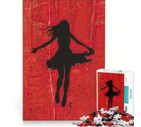 Puzzle da 1000 pezzi per ragazzi "Il Burattinaio" giochi educativi allena la mente e le mani collezione d'artista belle arti 50x75cm