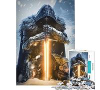 Puzzle da 1000 pezzi per ragazzi: Il Cavaliere Aiuta a sviluppare la mente stimola l'apprendimento è un giocattolo educativo e può essere usato come decorazione da parete Adatto