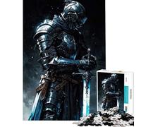 Puzzle da 1000 pezzi per ragazzi Il Cavaliere Azzurro gioco educativo sfida giocattolo regalo divertente decorazione da parete (dimensioni 38x26cm)